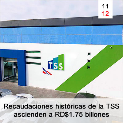 Recaudaciones Historicas De La Tss Ascienden A Rd1 75 Billones