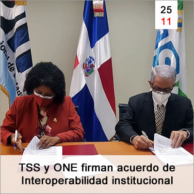 Tss Y One Firman Acuerdo De Interoperabilidad Institucional