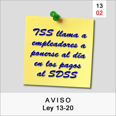 Tss Llama A Empleadores A Ponerse Al Dia En Los Pagos Al Sdss