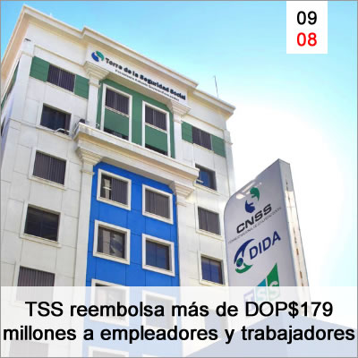 Tss Reembolsa Mas De Dop179 Millones A Empleadores Y Trabajadores