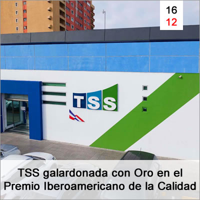 Tss Galardonada Con Oro En El Premio Iberoamericano De La Calidad